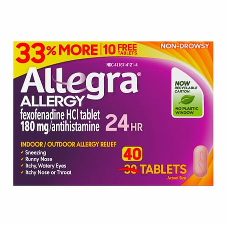 Allegra 180mg Tablet