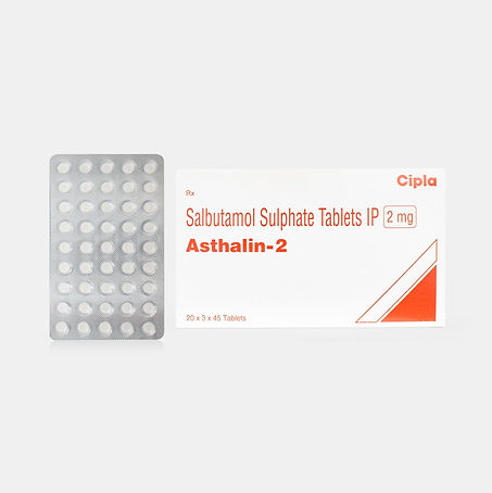 Asthalin 2mg Tablet