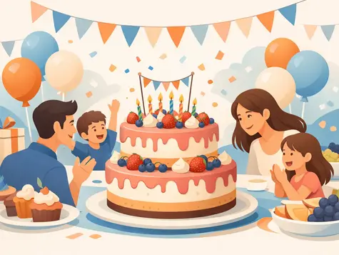 Celebration Cakes for Family Gatherings That Fit