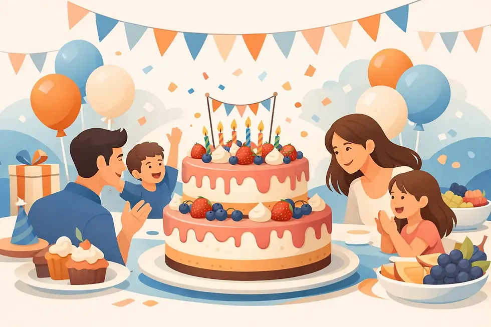 Celebration Cakes for Family Gatherings That Fit