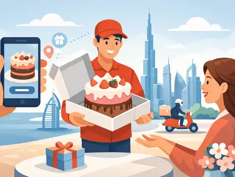 Online Cake Delivery in Dubai That Feels Special