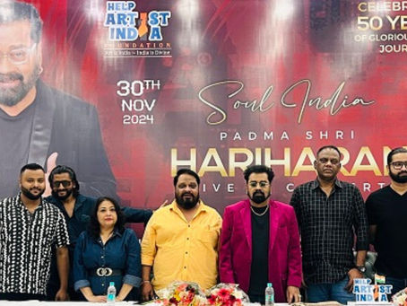 Padma Shri Hariharan to Celebrate 50 Glorious Years of Music with a Spectacular Concert in Delhi