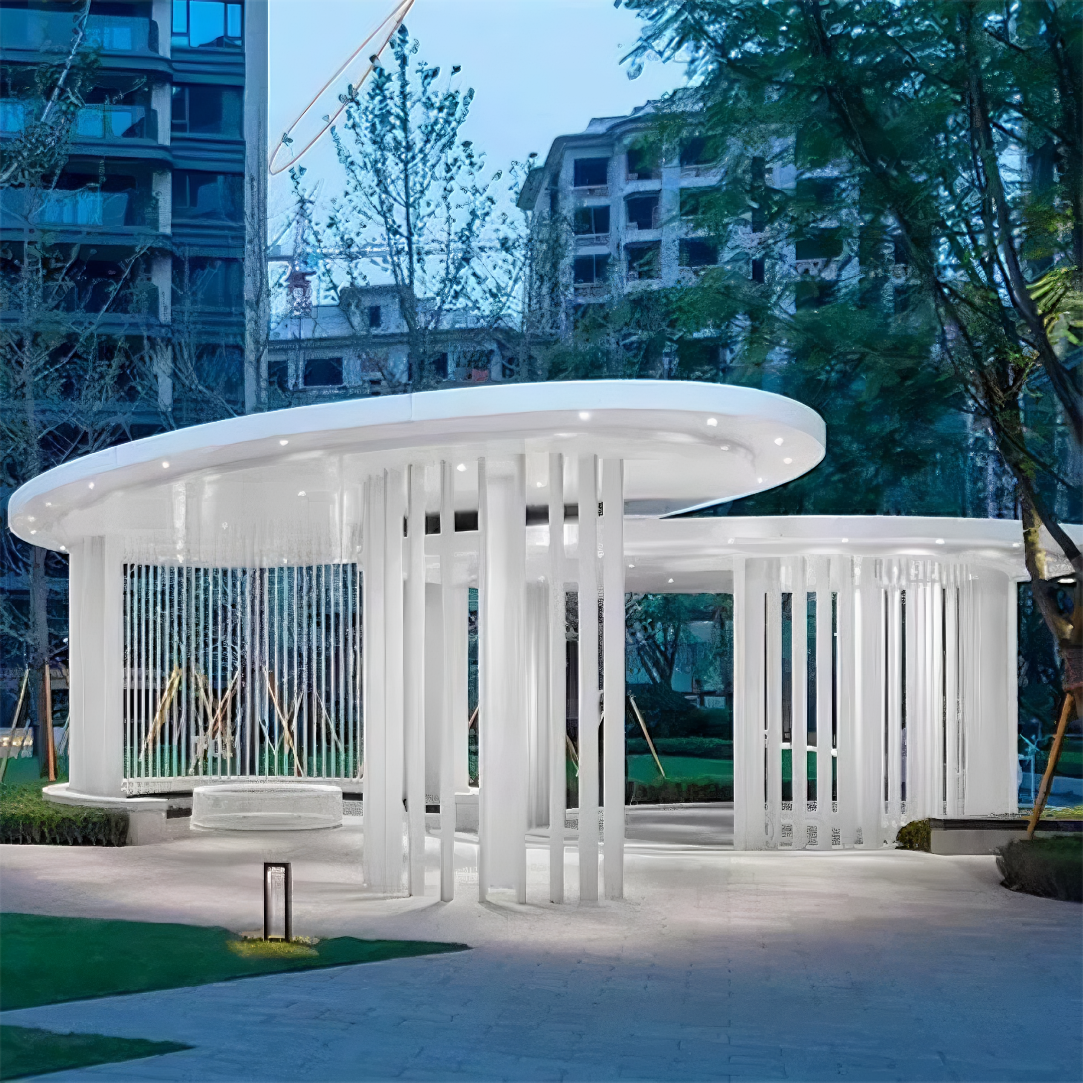 Modern Architectural Pavilion
