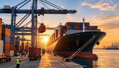 Port operations involve schedules, documentation, cargo handover and multiple stakeholders. Centralized coordination helps organize the export process.