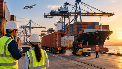 International shipments involve multiple parties and operational stages. Central coordination helps maintain alignment.