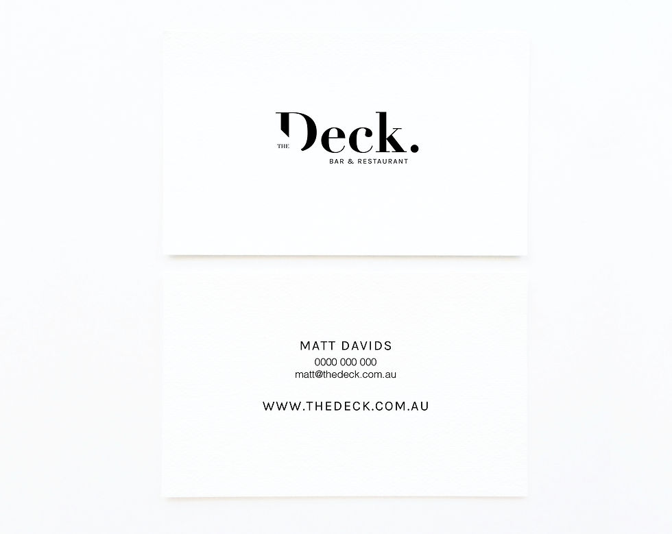 Thumbnail: THE DECK