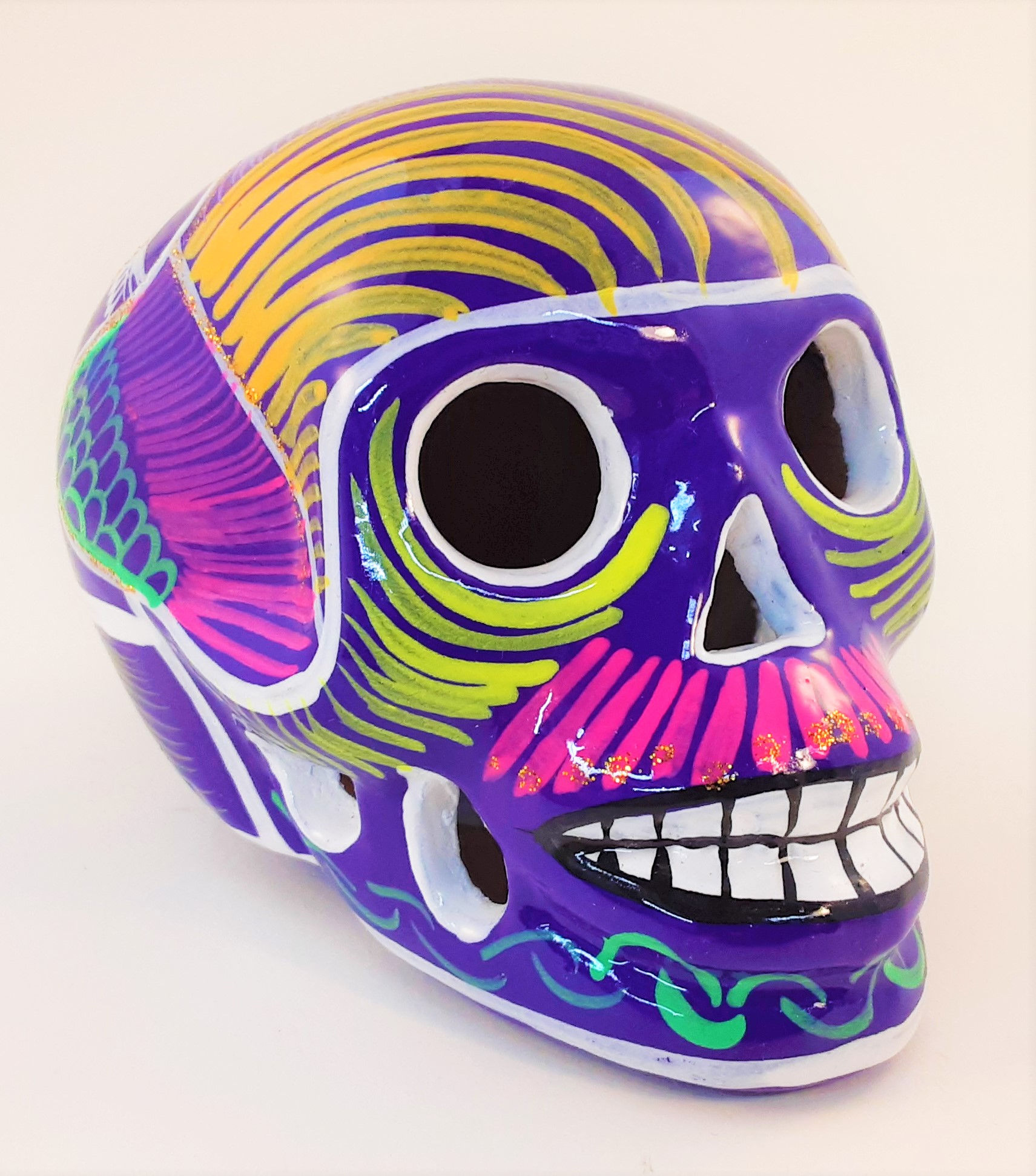 Purple Candy Skull