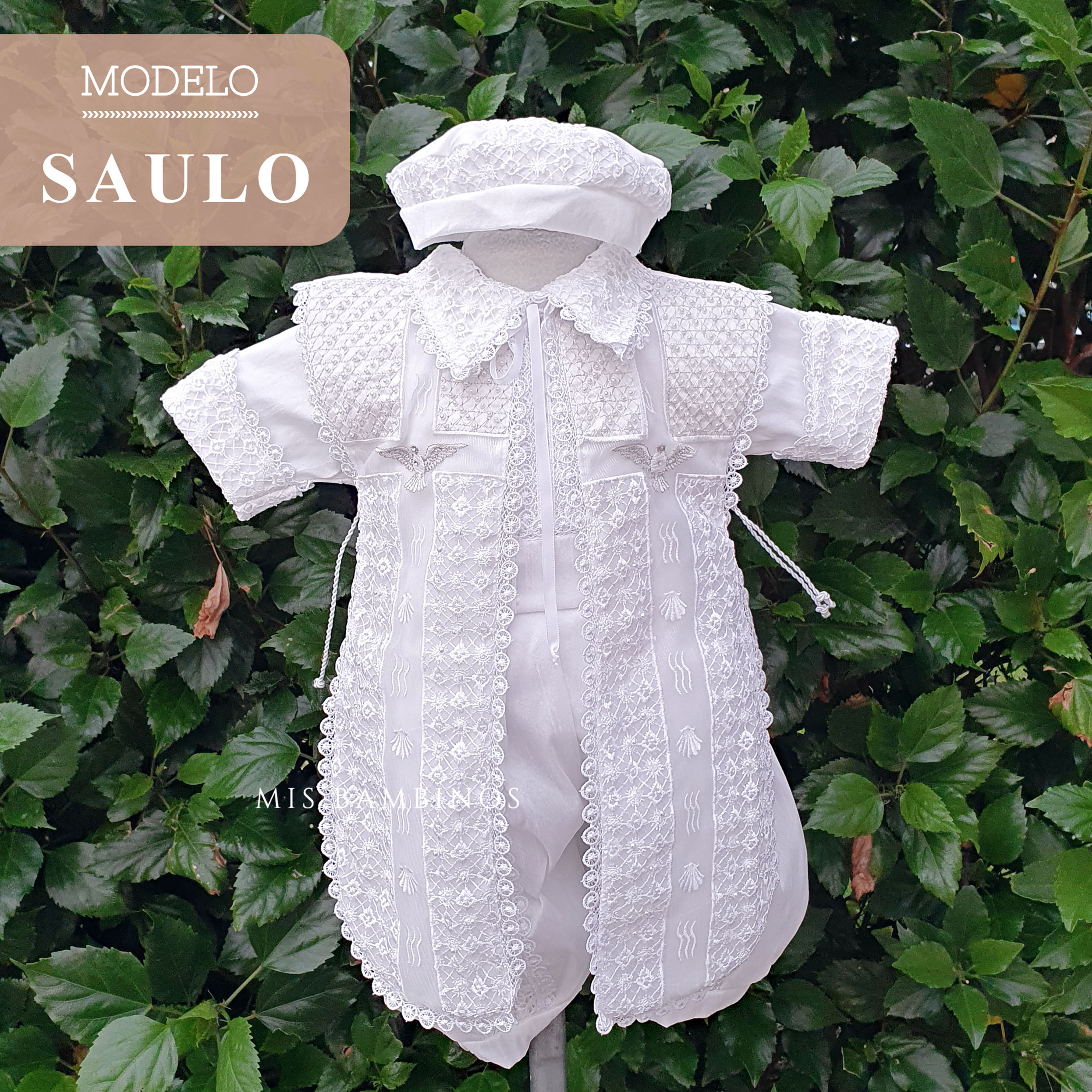 Modelo Saulo blanco