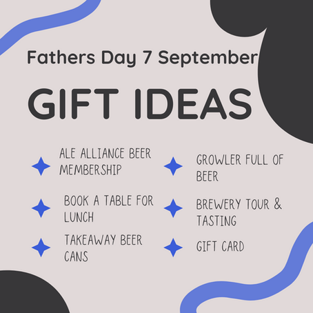 Dads don’t need socks. They need beer. Father’s Day is Sunday 7 September
