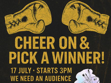 ART FIGHT – 17 July 3pm at Stony Creek Brewing