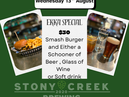 EKKA Show Day at Stony Creek Brewing