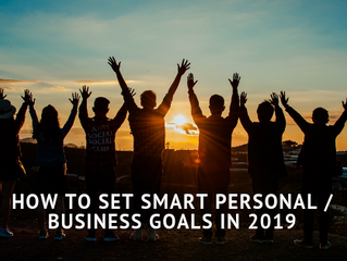 How to Set SMART Personal / Business Goals in 2019