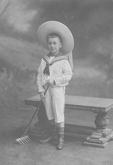 Ionel Perlea in sailor suit