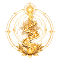 Golden sacred pathway representing the twelve-session Soul Blueprint Journey