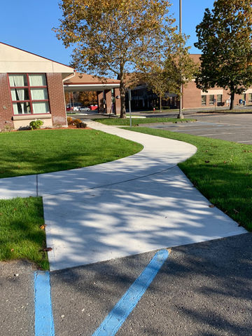 Trinity Health Concrete Sidewalk Installation