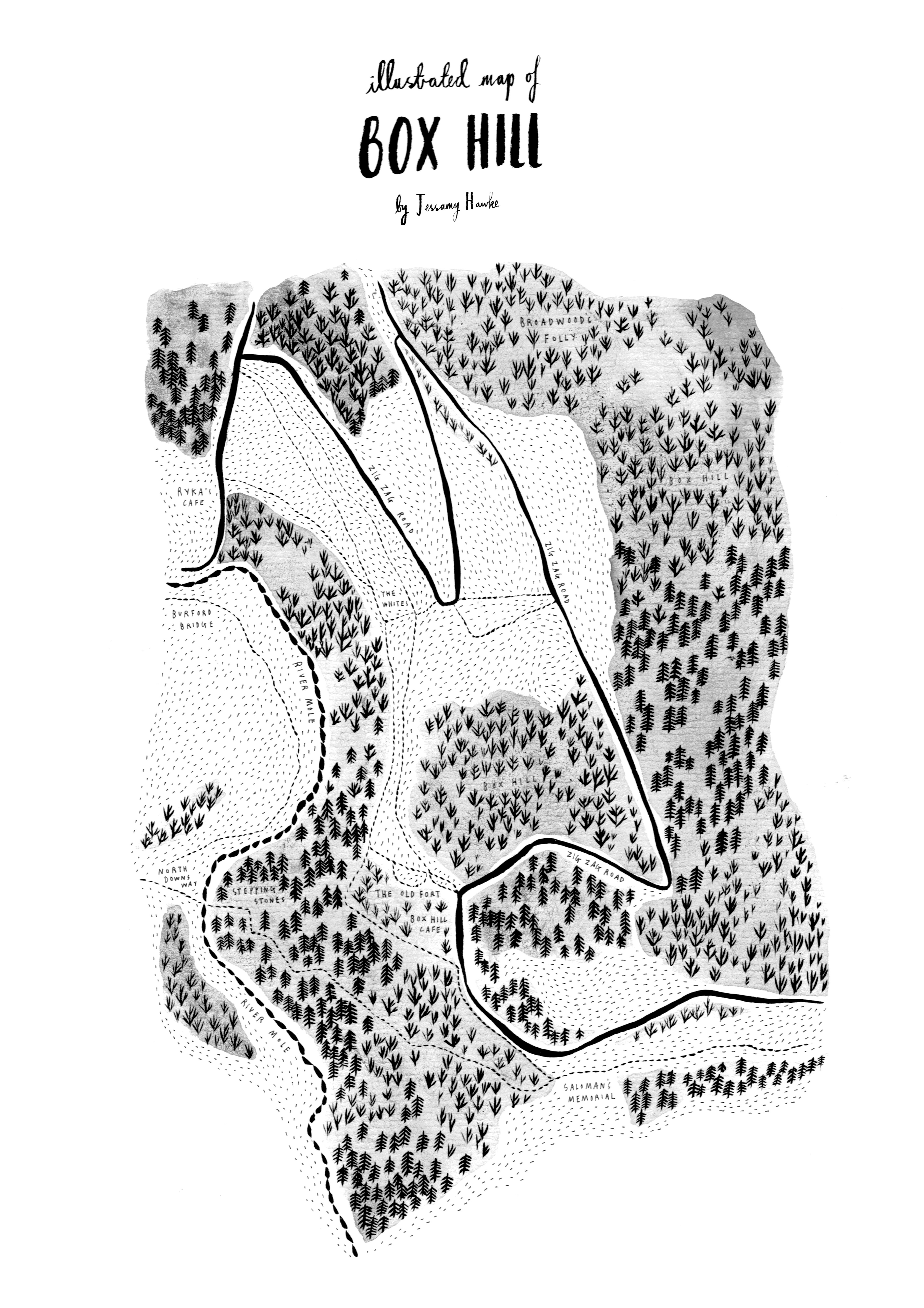 'Box Hill Map'