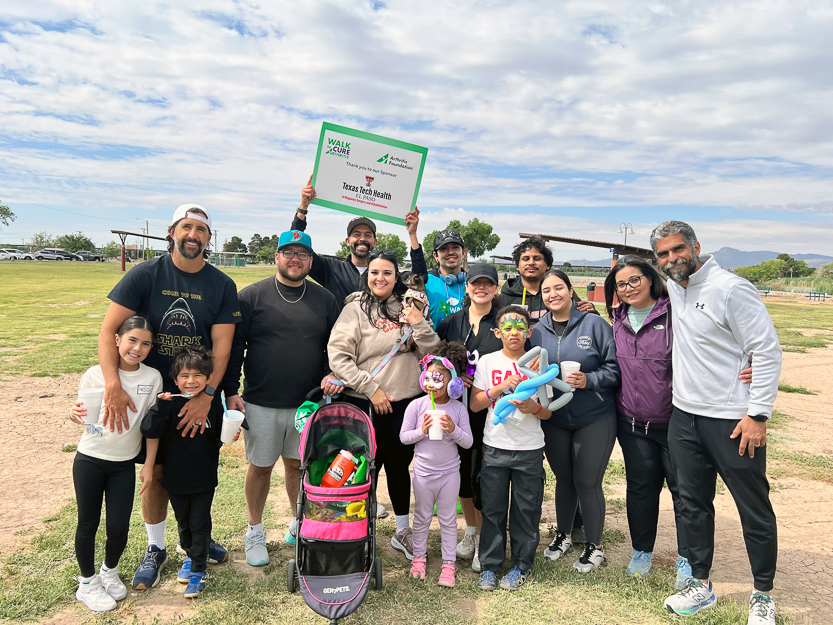 colleagues at the 2026 Walk to Cure Arthritis at Ascarate Park on May 2.
