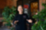 David Lepe, Cancer Survivor at his restaurant, Lucy's Cafe West