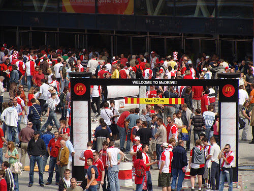 Houston McDonalds High School Fan Fest Basketball NBA DIscovery Green Brand Activation Experiential My VIP Life Premium Hospitality Hire Event Staff