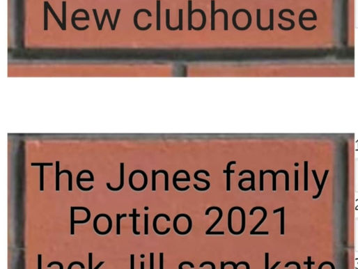 NEW CLUBHOUSE MEMORY BRICK