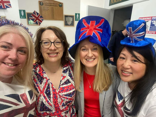 PORTICO CORONATION PARTY!