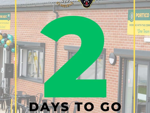 2 DAYS TO GO EXTRA ANNOUNCEMENT!