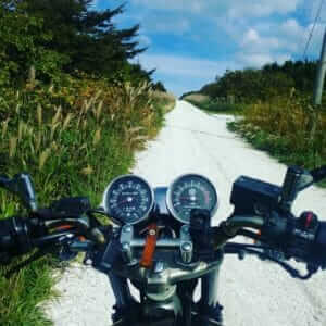 北海道ー白い貝殻の道