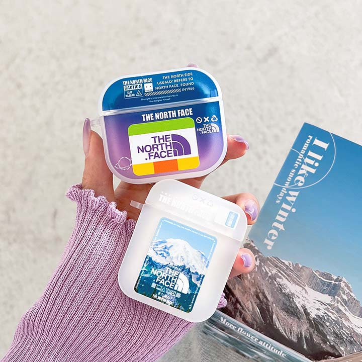 オシャレイヤホンケースTHE NORTH FACE