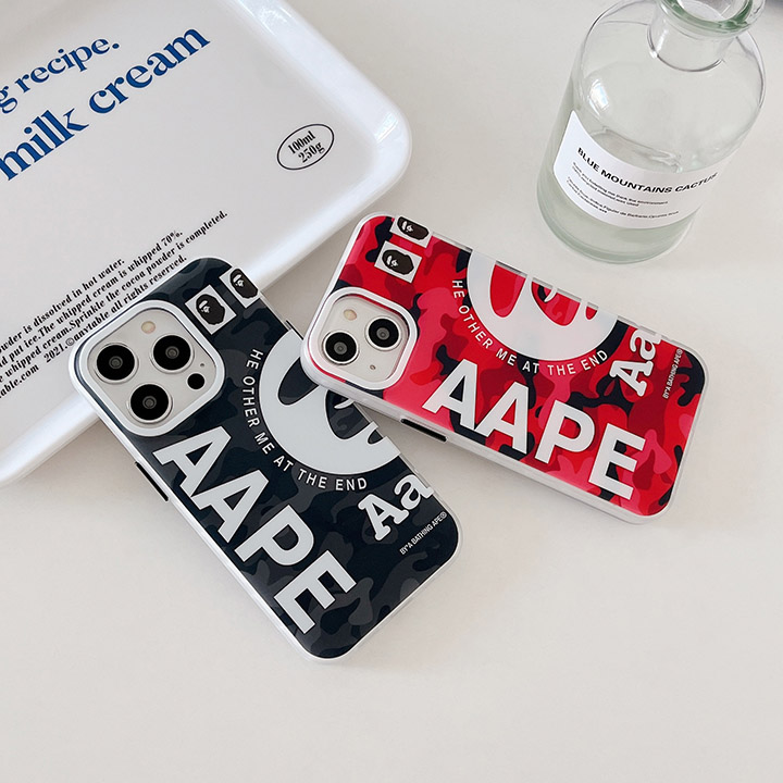 iPhone 14 保護ケース Aape シリコン