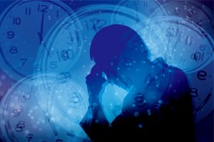 困り果てている男性