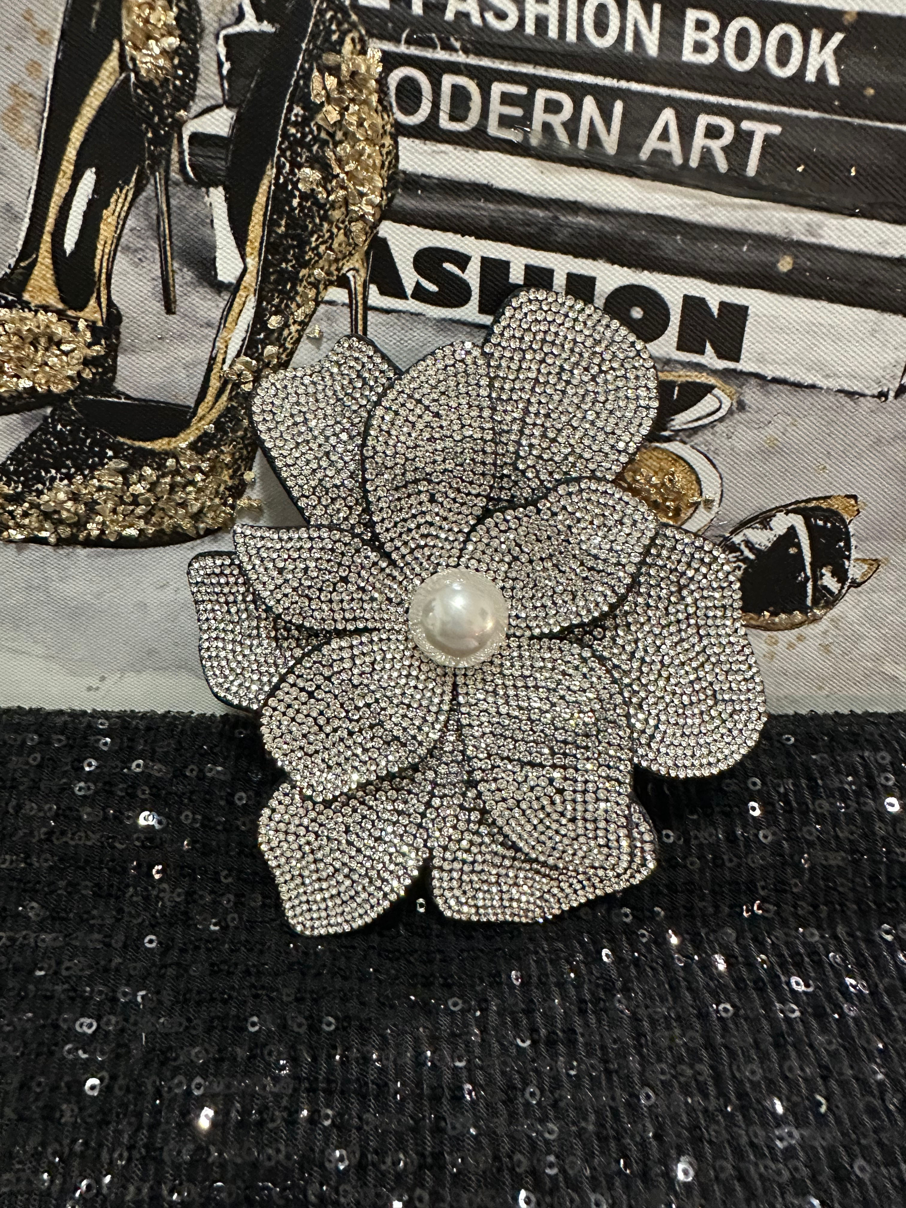 Large Flower Brooch