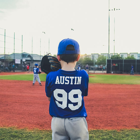 Baseball Player in Field