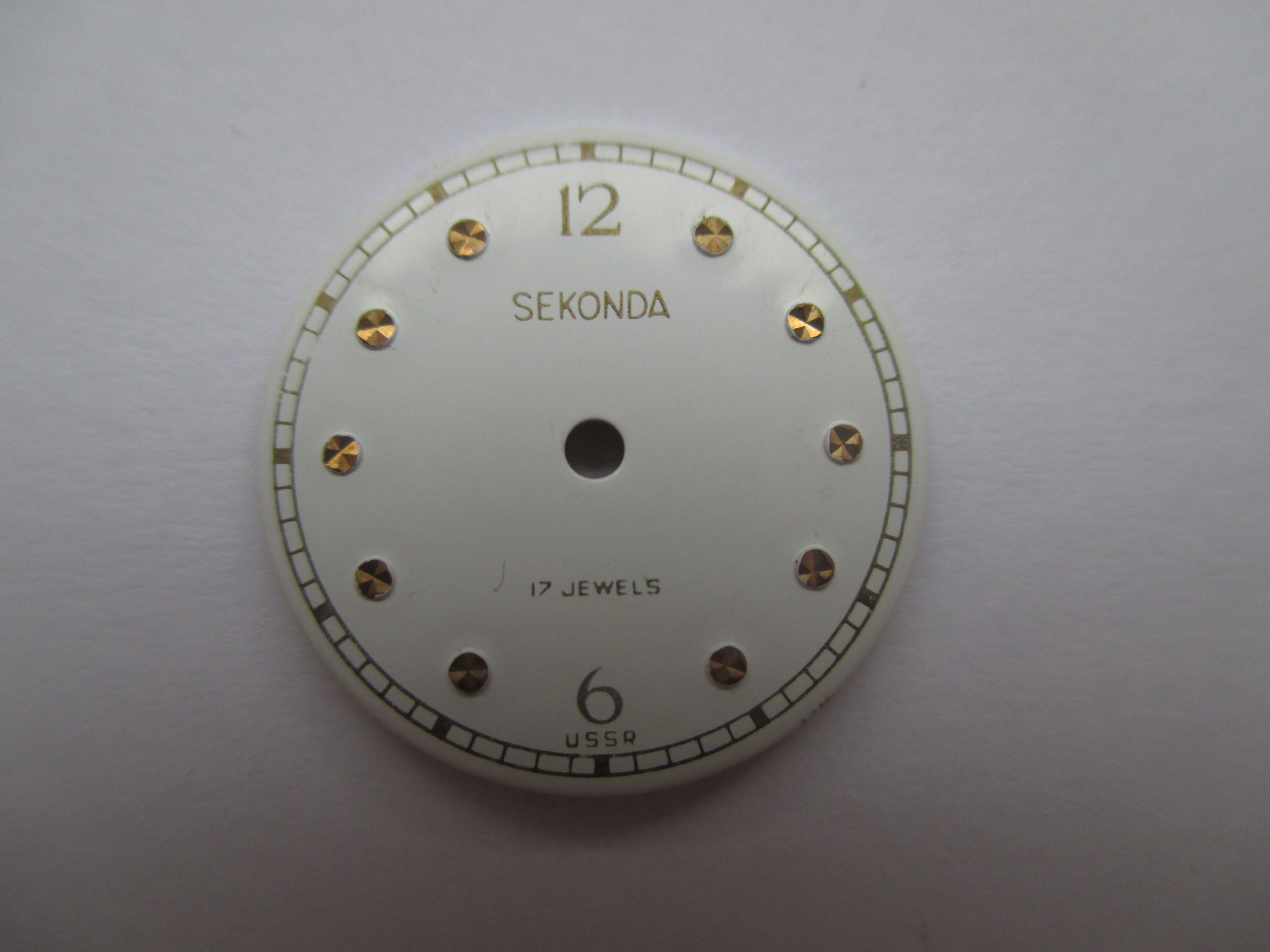 Циферблат на женские часы Sekonda 17 камней