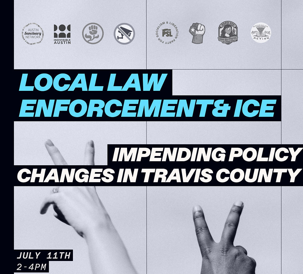 Local Law Enforcement: Impending Changes in Travis County