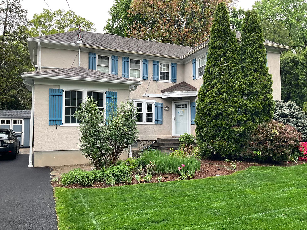 Larchmont, NY 1 Family Home - Image of completed side and front extension
