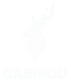 Caribou logo white