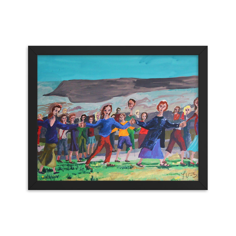 Thumbnail: 'Women of Greenham Common' Framed Poster