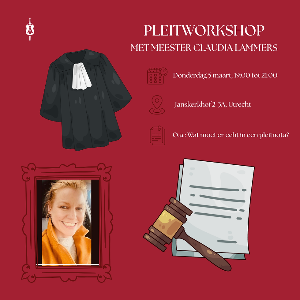 Pleitworkshop Claudia Lammers