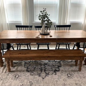 Spindle Leg & Pedestal Dining Tables