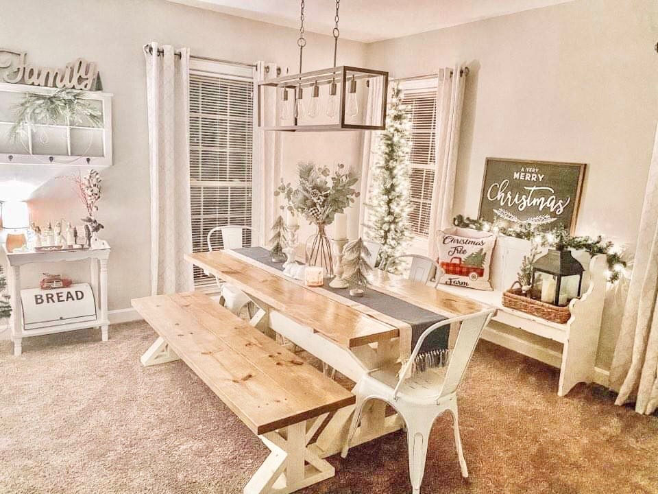 Thumbnail: Trestle Base Dining table