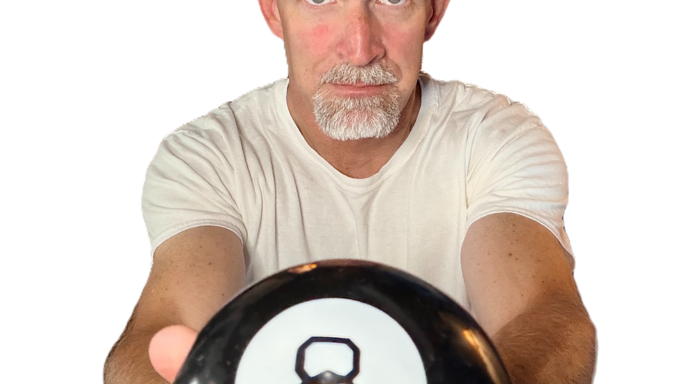 I asked the magic 8 ball if I would survive my daughter's driving lesson...