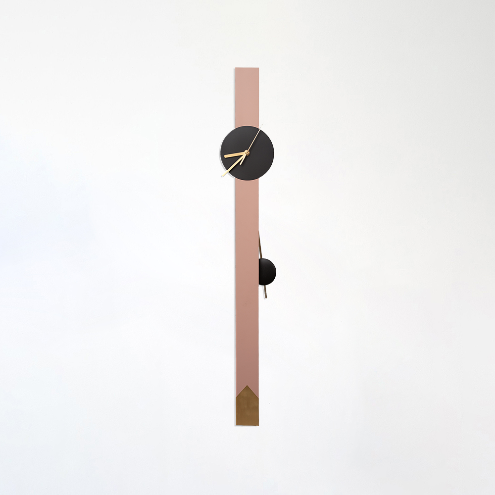 שעון מטוטלת ורוד עתיק