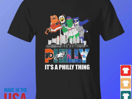 Mascot sports team philly it’s a philly thing skyline 2024 shirt