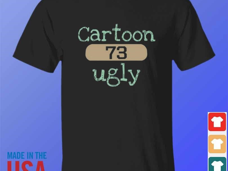 Cartoon 73 ugly gym shirt