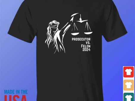 Shirt kamala harris prosecutor vs. felon political 2024 shirt