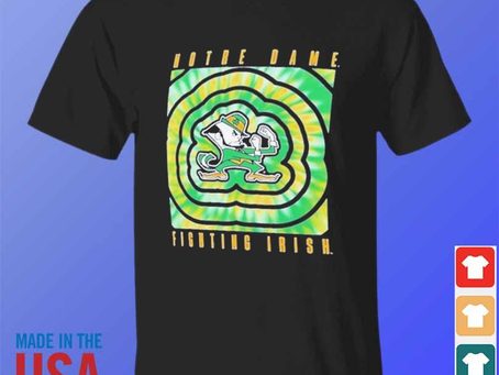 Notre dame fighting irish logo vibe 2024 shirt
