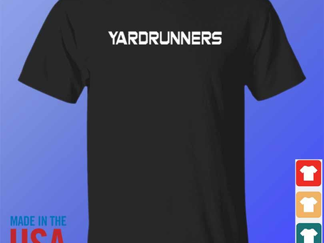 Channing Crowder Wearing Yardrunners T Shirt