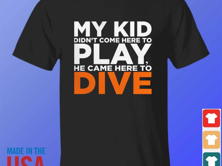My kid came to dive 2024 shirt