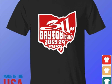 The 311 july 24 2024 dayton oh event shirt