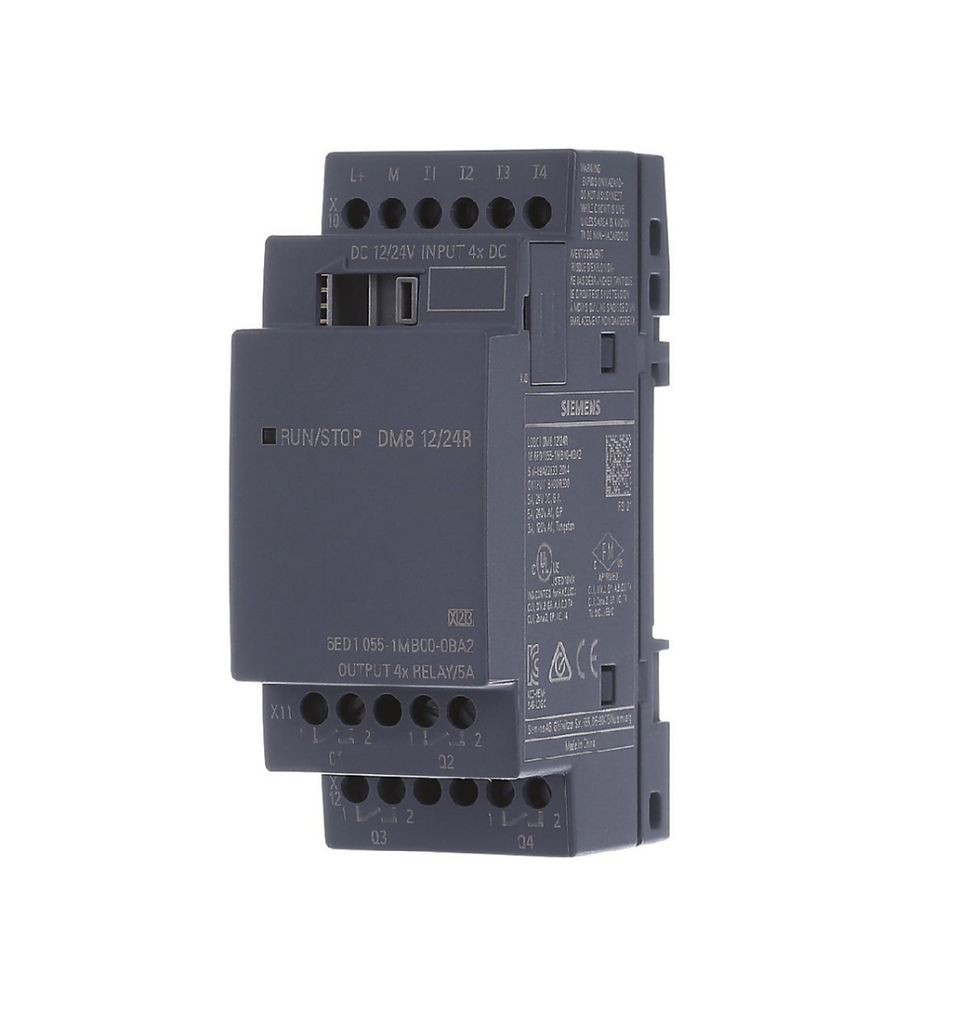 Miniatura: MODULO DE AMPLIACION LOGO! DM8 SIEMENS 6ED1055-1MB00-0BA2